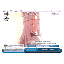 Heaven's Feel (V.2 - Triple Rare)