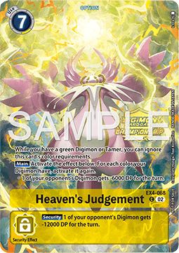Heaven's Judgement (EX4-068)