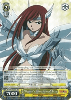 "Heaven's Wheel Armor" Erza (V.1 - Double Rare)