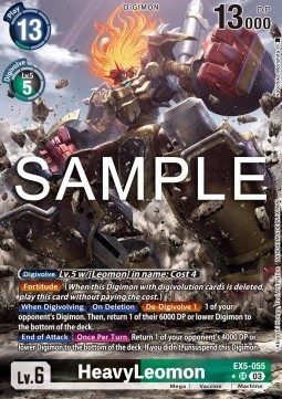 HeavyLeomon (EX5-055) (V.2)