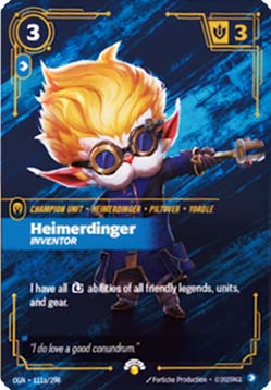 Heimerdinger, Inventor (V.1 - Showcase)