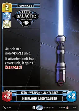 Heirloom Lightsaber