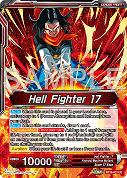 Hell Fighter 17 // Super 17, Anti-Saiyan Killing Machine (V.2 - Alternate Art)