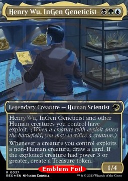 Henry Wu, InGen Geneticist (V.2)