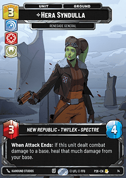 Hera Syndulla, Renegade General (V.1)