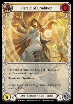 Herald of Erudition (Extended Art Rainbow Foil)