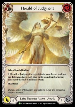 Herald of Judgment (Extended Art Rainbow Foil)