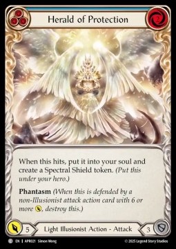 Herald of Protection (Blue) (Regular)