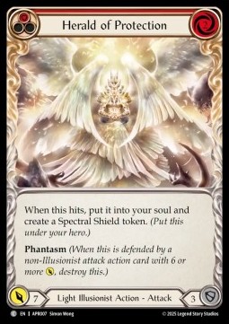 Herald of Protection (Red) (Regular)