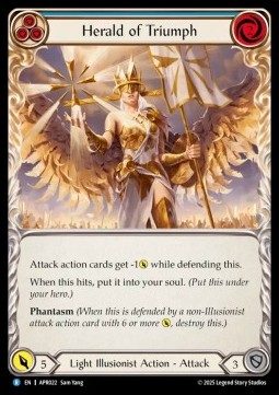 Herald of Triumph (Blue) (Regular)