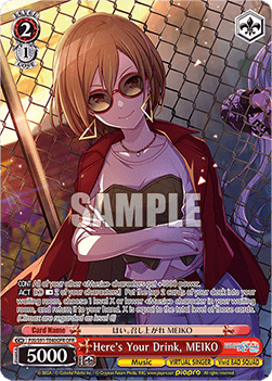 Here's Your Drink, MEIKO (V.2 - Overframe Rare)