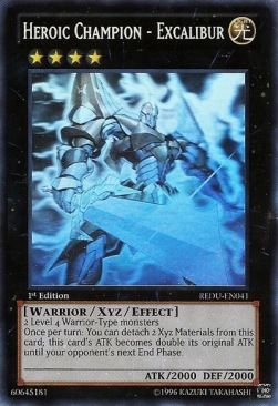 Heroic Champion - Excalibur (V.3 - Ghost Rare)