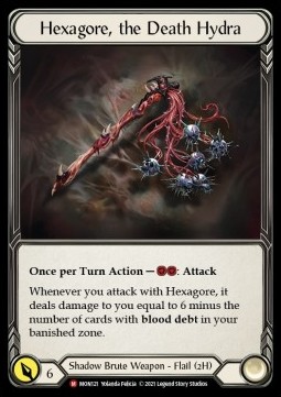 Hexagore, the Death Hydra (Cold Foil)