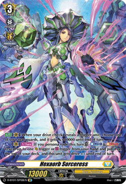 Hexaorb Sorceress [D Format] (V.2 - Special Parallel)