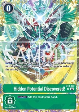 Hidden Potential Discovered! (BT3-103)