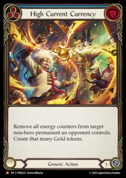 High Current Currency (Rainbow Foil)