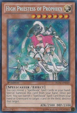 High Priestess of Prophecy (V.1 - Secret Rare)