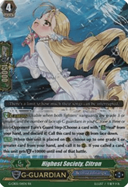 Highest Society, Citron [G Format] (V.2 - Double Rare)