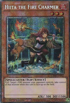 Hiita the Fire Charmer (V.3 - Starlight Rare)