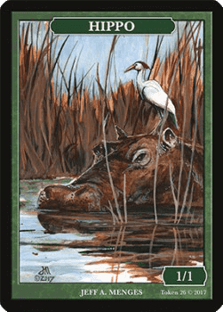 Hippo Token (Green 1/1)
