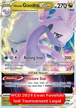 Hisuian Goodra VSTAR  (WCD24)