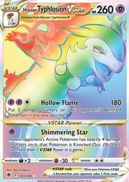 Hisuian Typhlosion VSTAR  (ASR 193)