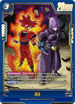 Hit (FB08-040) [Fusion World] (V.2 - Alternate Art)