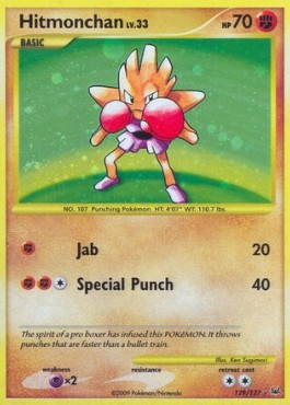 Hitmonchan Lv.33  (PL 129)