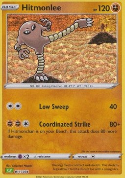 Hitmonlee  (CLV 011)