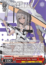 Honed Sword Skills, Scarlet (V.1 - Trial Deck)