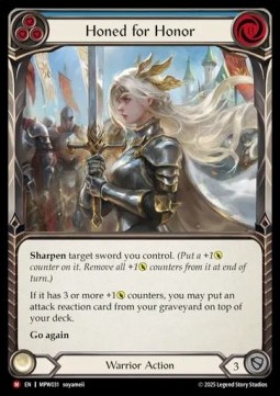 Honed for Honor (Rainbow Foil)