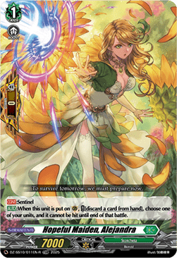 Hopeful Maiden, Alejandra [D Format] (V.2 - Trial Deck Rare)