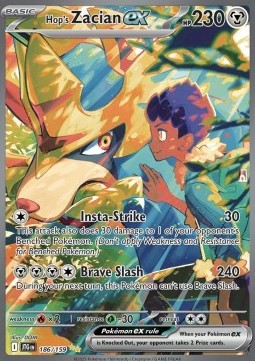 Hop's Zacian ex  (JTG 186)