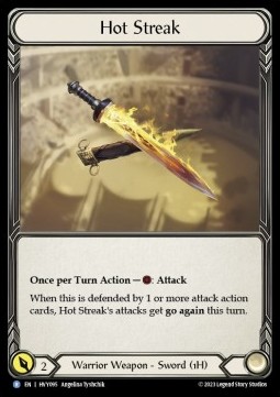 Hot Streak (Cold Foil)