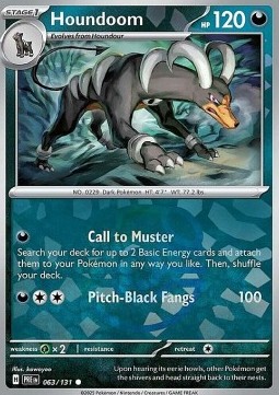 Houndoom  (xPRE 063)