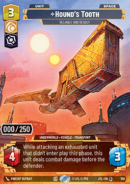 Hound's Tooth, Reliable and Deadly (V.5)