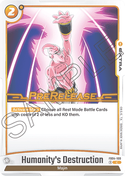 Humanity's Destruction (FB04-100) [Fusion World]