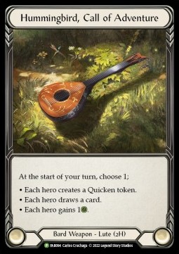 Hummingbird, Call of Adventure (Cold Foil)