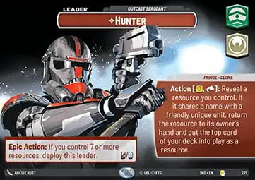 Hunter, Outcast Sergeant (V.2)