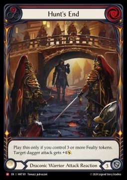 Hunt's End (Extended Art Rainbow Foil)