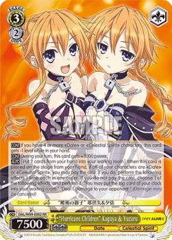 "Hurricane Children" Kaguya & Yuzuru (V.1 - Double Rare)
