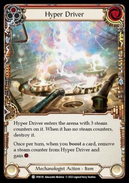 Hyper Driver (Red) (Cold Foil)