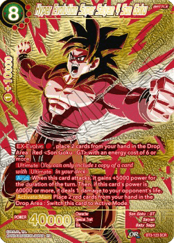 Hyper Evolution Super Saiyan 4 Son Goku (V.2 - Secret Rare)