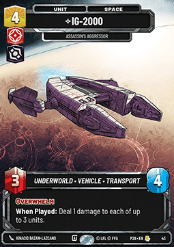 IG-2000, Assassin's Aggressor (V.1)