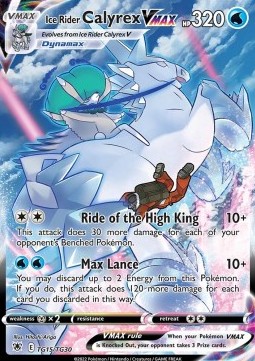 Ice Rider Calyrex VMAX  (ASR TG15)