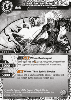 Iceblader Brigid (V.1 - Rare)
