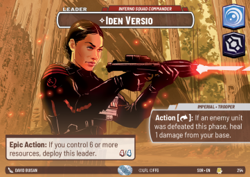 Iden Versio, Inferno Squad Commander (V.2)