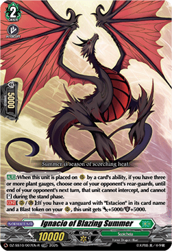 Ignacio of Blazing Summer [D-Format] (V.2 - Trial Deck Rare)