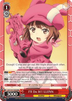 I'll Do It!! LLENN (V.2 - Triple Rare)