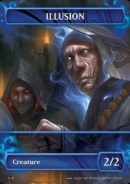 Illusion Token (Blue 2/2) (V.2)